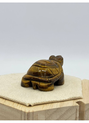 Черепаха з тигрового ока 55*32 мм Коричневий No Brand (361319776)
