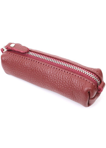 Надежная кожаная ключница GRANDE PELLE бордовая (sku_11667) No Brand (327819603)