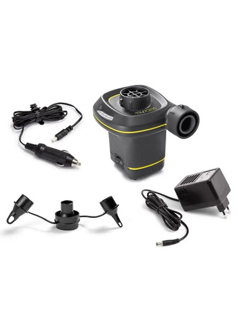 Электрический насос для надувания/сдувания 66634 от сети и прикуривателя (220-240 V, 12 V, 480 л/мин) Intex (297868865)