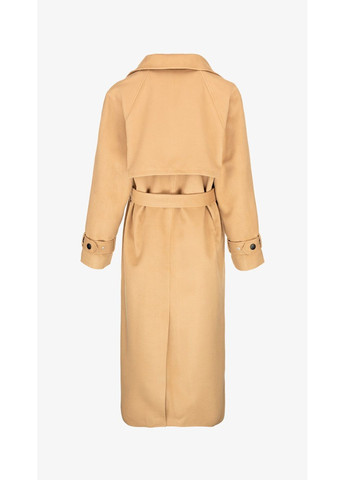 Бежеве демісезонне Пальто однотонне жіноче 01 shop (2000999163142) On me