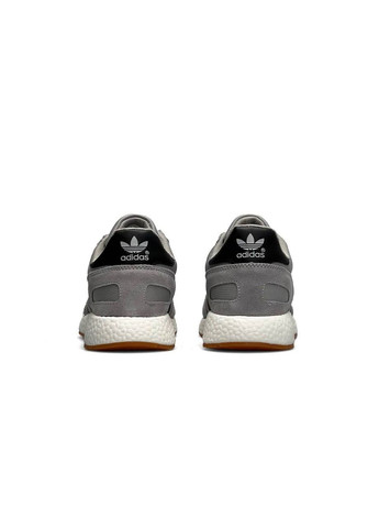 Серые демисезонные кроссовки мужские, вьетнам adidas Originals Iniki Gray Black
