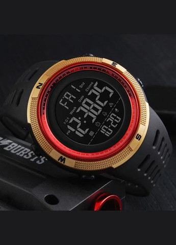 1251GDRD Black-Gold-Red SALE Skmei (341334357)