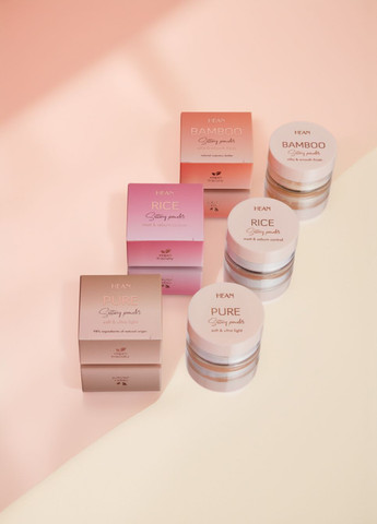 Прозрачная фиксирующая пудра Pure Setting Powder 8 г Hean Face (325490777)