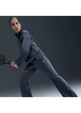 Штаны Court Heritage Windrunner WomenS Mid- Rise Tennis Trousers Blue FZ6509-415 Nike (398000599)