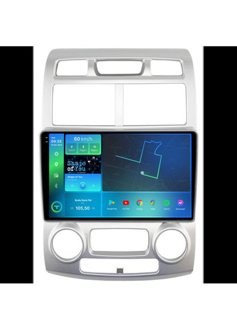 Штатна магнітола 2K Kia Sportage 2 05-09 climate Европа F98256 4G Carplay DSP Torssen (307089597)