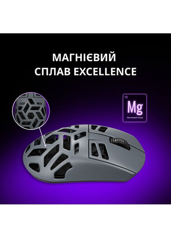 Миша Elite MSE90W Wireless Gaming Dark Grey (LRG-MSE90W-DG) LORGAR (333800367)