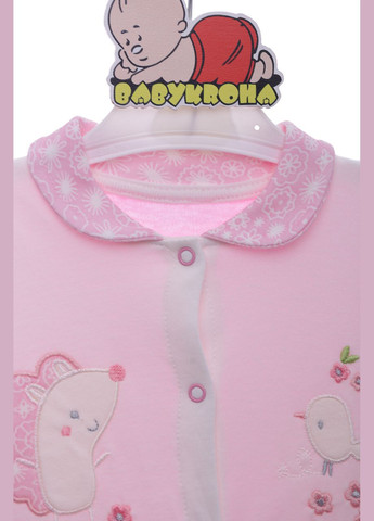 Чоловічок з шапкою для дівчинки трикотажний Їжачок рожевий 74 см (37098) BABYKROHA (297198151)