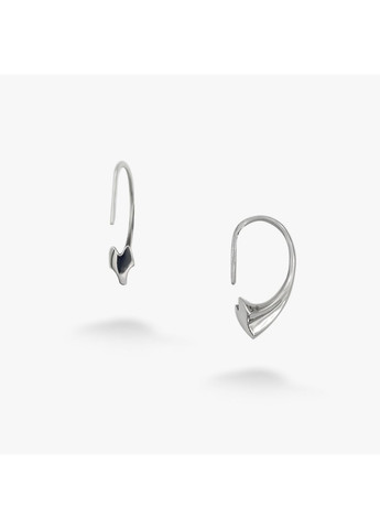 Сережки-петлі срібні вовк Totem 925 Skifska Etnika (364203005)