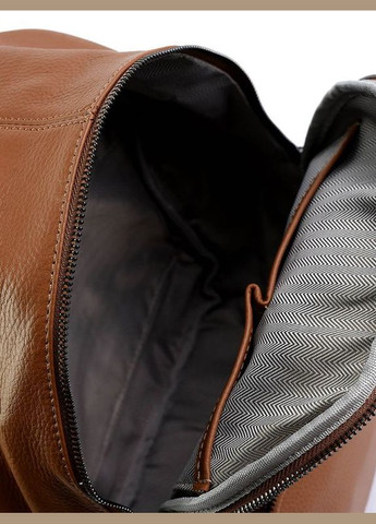 Женский кожаный рюкзак светло-коричневый No Brand (292557729)