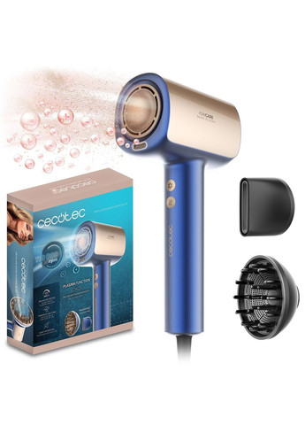 Фен DryGlam Nano Plasma Blue (A01_EU01_101439) Cecotec (364860836)