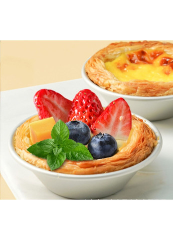 Набір форм для паштейш та корзинок, круглі форми для випічки та десертів 5 шт China (366874529)