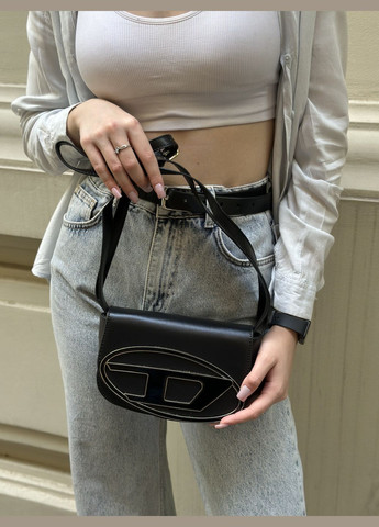 Женская сумка Diesel черная No Brand (296093185)