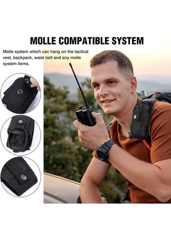 Тактичний підсумок для рації з системою Molle 15х5х6,5 олива BBG (370639422)
