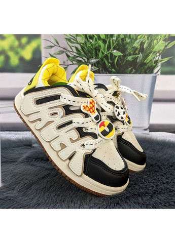 Бежевые демисезонные кроссовки детские для девочки Kimboo