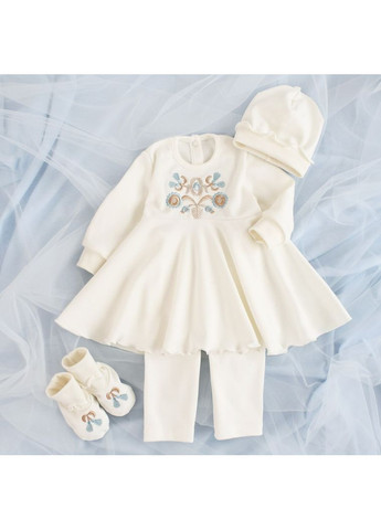 Комплект на выписку хрещение, Платье вышиванка для новорожденных, Костюмы для крещения вышитые, 68 No Brand (301033920)