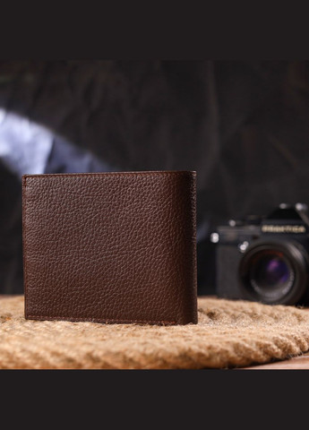 Практичний гаманець для чоловіків у два складення з натуральної шкіри флотар 21586 Canpellini (331913399)