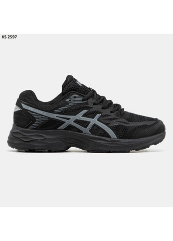 Черные демисезонные кроссовки мужские asics gel-flux 4 black асикс гель флюкс No Brand