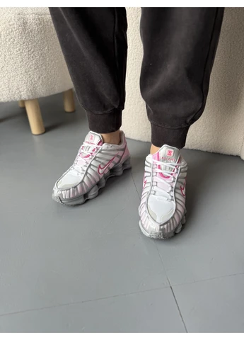 КРОССОВКИ ЖЕНСКИЕ NIKE SHOX TL PINK НАЙК ШОКС ТЛ РОЗОВЫЕ No Brand розовые демисезоны (392031936)
