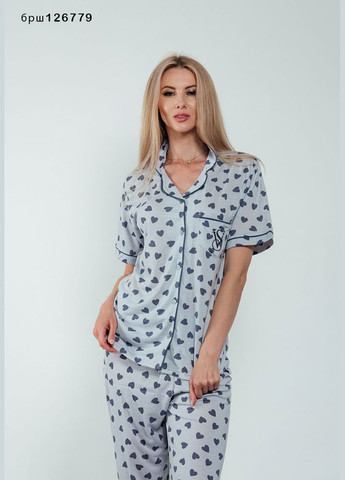 Прозора жіноча піжама тонкий трикотаж BOYRAZ