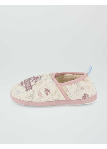 Молочные тапочки для дома,молочный в узоры, Kiabi