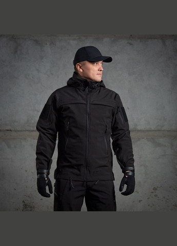 Куртка Soft Shell Police Black M-TAC (314806587)