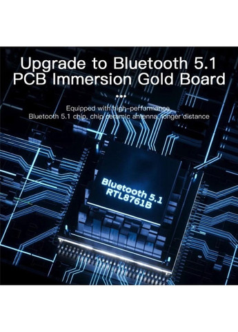 Bluetooth-адаптер для ПК и ноутбука Mini BT5.0 чёрный, USB приёмник для наушников и мыши Essager (366422512)