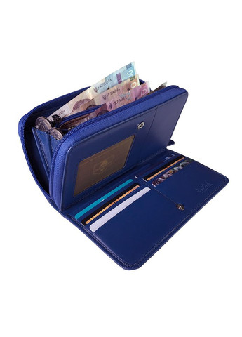 Синій жіночий гаманець Італія New Rainbow 1192 bluette Tony Perotti (315104196)