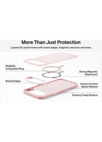 Чехол для iPhone Air, Magnetic Protective Grip, Pink (MSA037HQPK) Belkin (372465577)