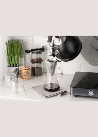 Кемекс для заваривания кофе с фильтром Black Mars, 600 мл, боросиликатное стекло Ardesto (314777805)