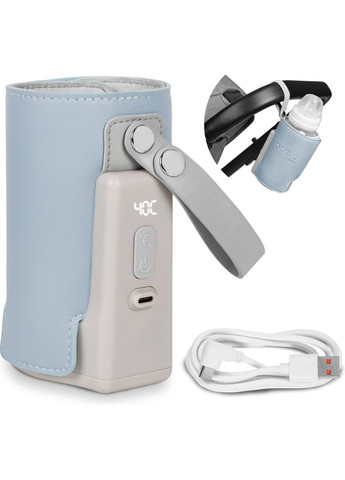 Підігрівач пляшечок Thermup Go Plus Blue Sky Портативний блакитний () Lionelo LOC-THERMUP GO PLUS BLUE SKY (328397232)