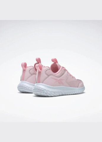 Рожеві всесезонні кросівки rush runner 4 porcelain pink/porcelain pink/true pink р. 4.5//24 см Reebok
