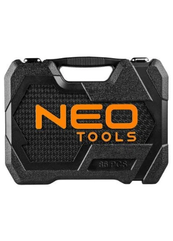 Набір інструментів 86шт, 1/2", 1/4", CrV, кейс (10-060) Neo Tools 86шт, 1/2", 1/4", CrV, кейс (389555901)