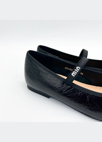 Жіночі балетки (р) шкіра 0-1-1-25a-2d-002-2 Lifexpert | чорні (328835275)