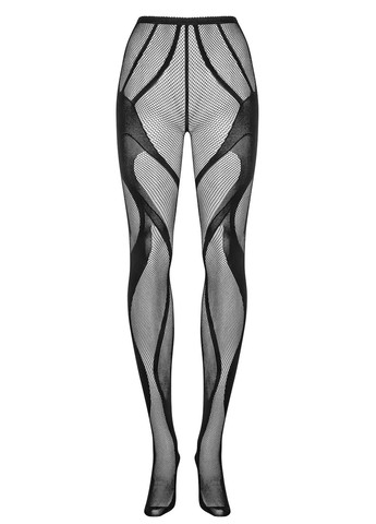 Колготки ажурні в сітку з вирізами S336 Obsessive (351583398)