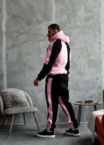 Спортивный костюм утепленный дтф No Brand (369932081)