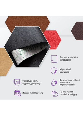 Самоклеющая экокожа в рулоне 1.37х1м х 0.5мм Черный StickerWall-SW-00001358 Sticker Wall (369408379)