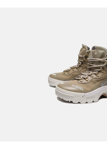 Белые зимние кроссовки мужские nike acg air zoom gaiadone gtx beige найк асж No Brand