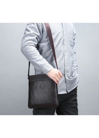 Мужская кожаная сумка планшетка Feidikabolo Original коричневая сумка-планшет из натуральной кожи для документов и мелочей ProDobro (363222276)