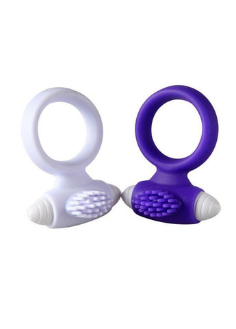 Кольцо на пенис с вибрацией для клитора эрекционное King Ring No Brand (303908485)