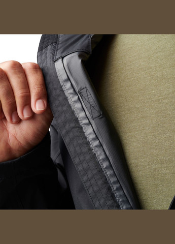 Куртка штормова Exos Rain Shell Black 5.11 Tactical (315822029)