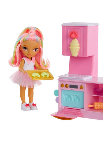 Игровой набор с куклой серии "Littles" – КОНДИТЕРСКАЯ КЕНДИ (с аксесс.) Rainbow High (318339334)