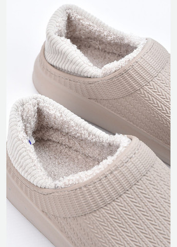 Калоші дитячі без задника бежевого кольору Let's Shop (313032403)