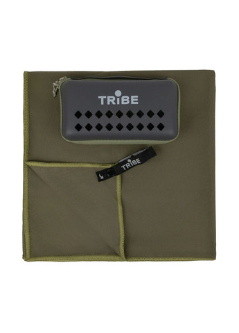 Рушник з мікрофібри Pocket Towel 90х180 см T-LC-0001-2XL, army-green Tribe однотонний зелений