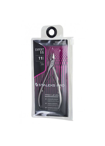 Кусачки професійні для шкіри Pro Expert 11 ріжуча частина 9 мм (NE-11-9) Staleks (339050225)