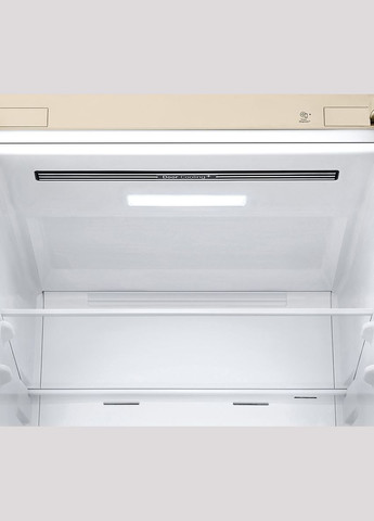 Холодильник с нижней морозильной камерой, 203x60х68, 419л. LG