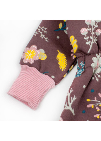Теплый комбинезон для девочки Dexter`s с цветами coffee flower dexter's (368402578)