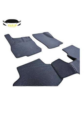 Автоковрики EVA в Octavia 2013 – 2017, Коврики ЭВА для вреда октавиа а7, комплект модельных ковриков Skoda A7 (360845950)