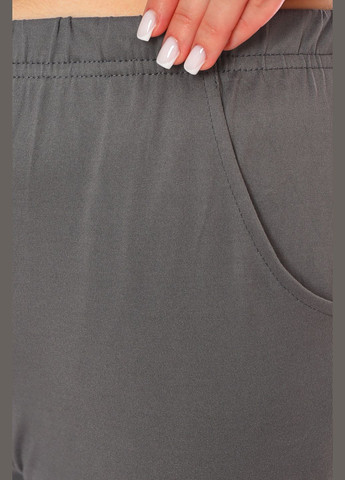 Бриджі жіночі напівбатальні сірого кольору Let's Shop (326960692)