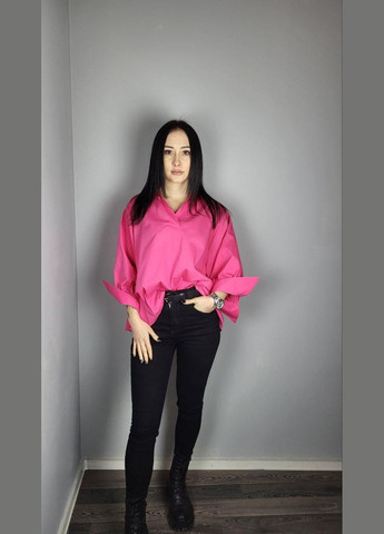 Малиновая демисезонная блузка Modna KAZKA