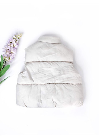 Демісезонний жилет 98 см молочний артикул Л1177 Zara (362184811)